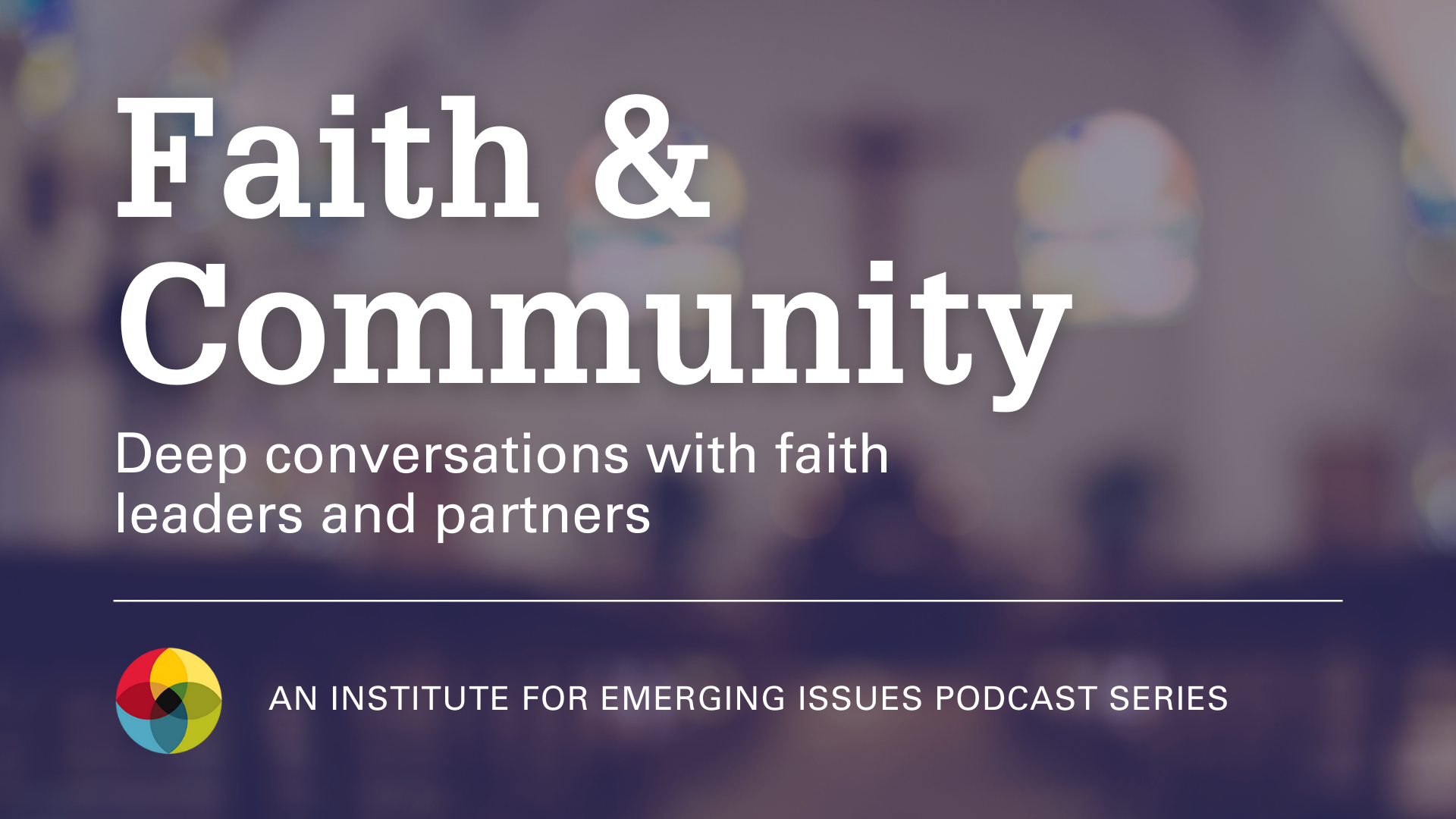 Faith and Community podcast logo