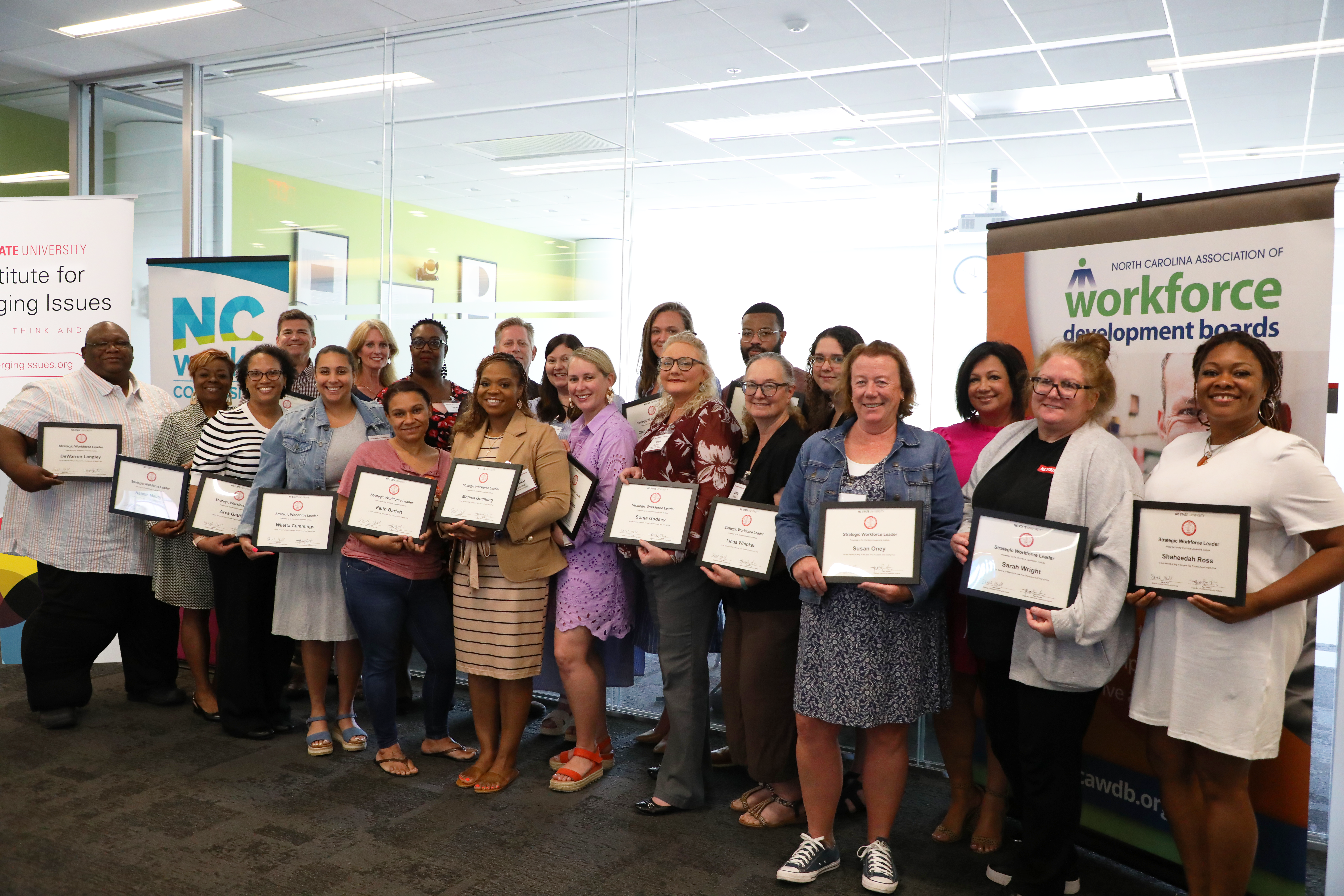 Group photo of the 2025 SWLI graduates